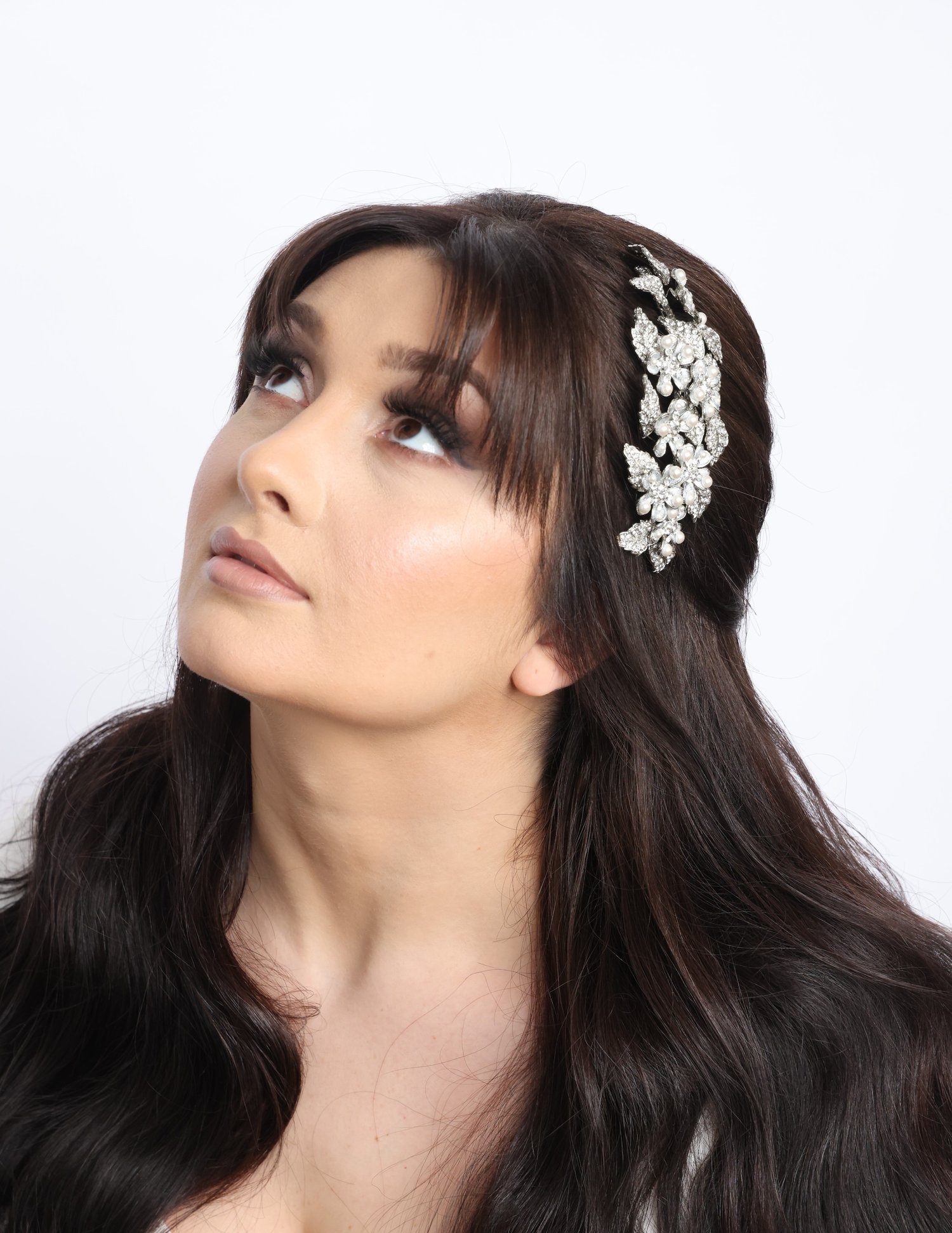 Headpiece Combs & Headbands — Justine M Couture Bridal Veils Headpiece Combs & Headbands — Justine M Couture Bridal Veils